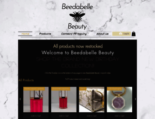beedabellebeauty.com screenshot