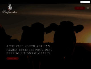 beefmaster.co.za screenshot