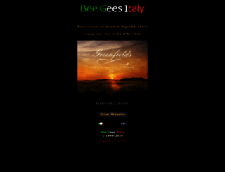 beegees.it screenshot