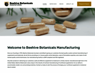 beehivebotanicals.net screenshot