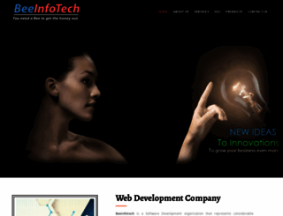 beeinfotech.com screenshot