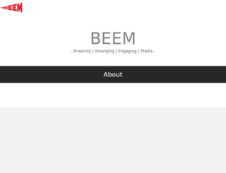 beem.mainstreamdata.com screenshot