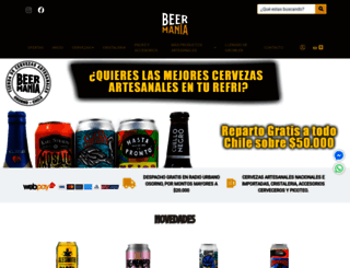 beer-mania.cl screenshot