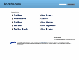 beer2u.com screenshot