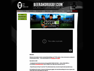beerandrugby.com screenshot