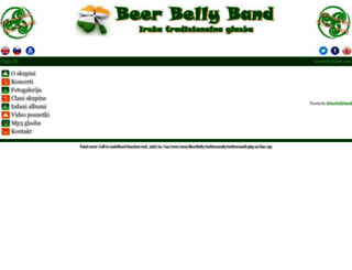 beerbellyband.com screenshot