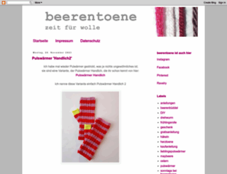 beerentoene.blogspot.com screenshot