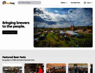 beerfestivals.org screenshot
