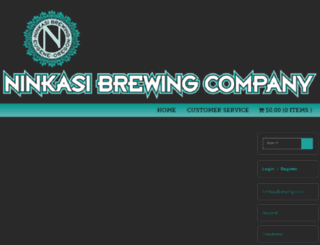 beergear.ninkasibrewing.com screenshot