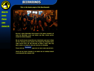 beerhounds.co.uk screenshot