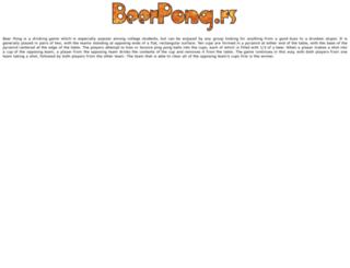 beerpong.rs screenshot