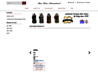 beersteinsinternational.com screenshot