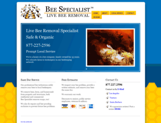 beespecialist.net screenshot