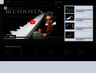 beethoven.com screenshot
