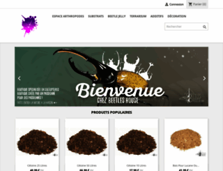 beetleshouse.com screenshot