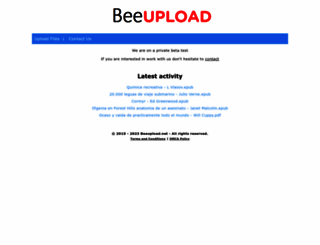 beeupload.net screenshot