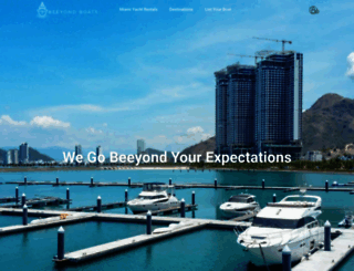 beeyondboats.com screenshot
