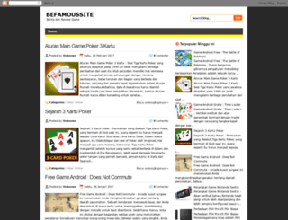 befamoussite.web.id screenshot