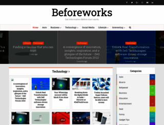 beforeworks.com screenshot