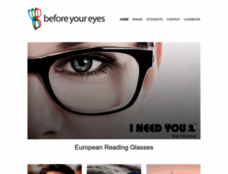 beforeyoureyes.co.nz screenshot