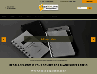 begalabel.com screenshot