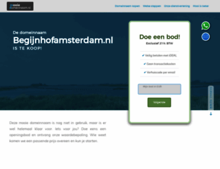 begijnhofamsterdam.nl screenshot