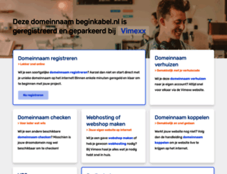 beginkabel.nl screenshot