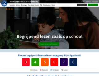 begrijpend-lezen-oefenen.nl screenshot