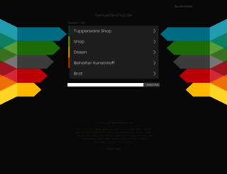 behaeltershop.de screenshot