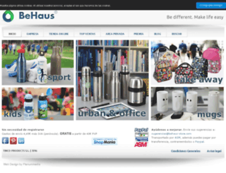 behaus-store.com screenshot