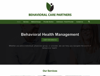 behavioralcarepartners.com screenshot