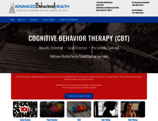 behaviortherapynyc.com screenshot