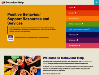 behaviourhelp.com screenshot
