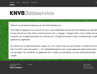 beheer.knvbdataservice.nl screenshot