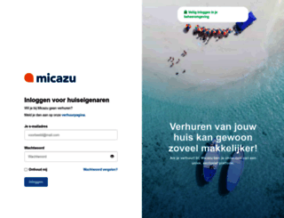 beheren.micazu.nl screenshot
