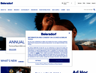 beiersdorfgroup.com screenshot
