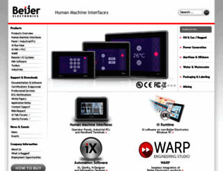 beijerelectronicsinc.com screenshot