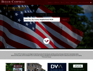 beiler-campbell.com screenshot