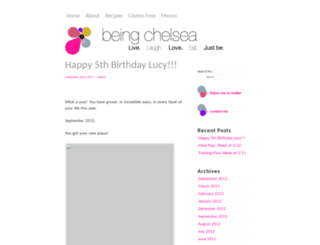 beingchelsea.com screenshot