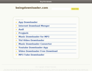 beingdownloader.com screenshot