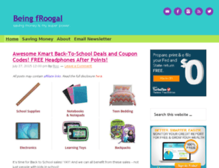 beingfroogal.com screenshot