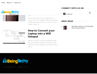 beingtechy.com screenshot