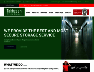 beirut-storage.com screenshot