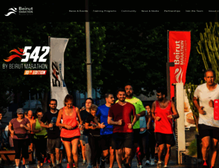 beirutmarathon.org screenshot