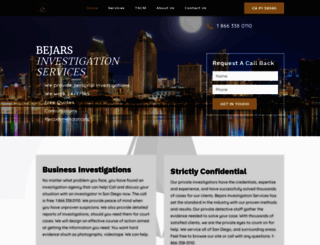bejarsinvestigationservices.com screenshot