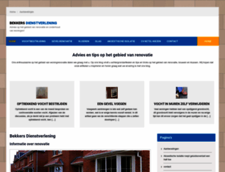bekkersdienstverlening.nl screenshot