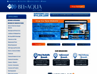 bel-aqua.com screenshot