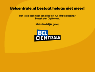 belcentrale.nl screenshot
