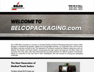belcopackaging.com screenshot