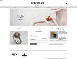 belcorsojewelry.com screenshot
